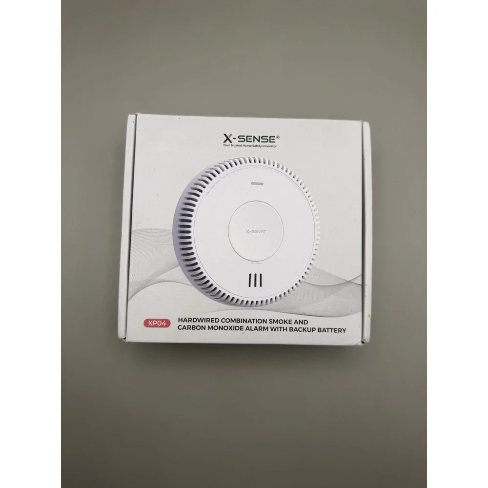 X-sense XP04 Hardwired Combination Smoke And Carbon Monoxide Alarm-Battery